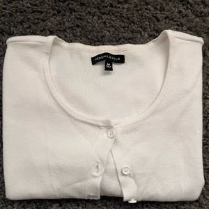 Kendall & Kylie Cropped Knit Cardigan